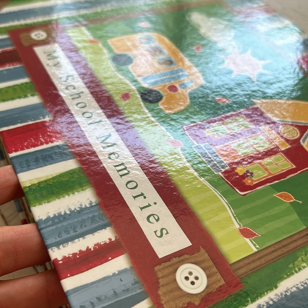 New Southern Living at Home My School Memories Book Memory Photo Album w Sticker - Picture 4 of 16